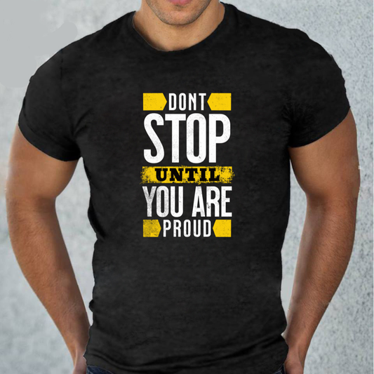 DONT STOP UNTIL YOU ARE WIN